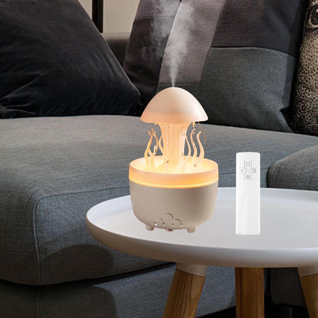 Mały Nawilżacz Powietrza Wtyczka US Cichy Pojemność 300ml do Jogi Pokoju Dziennego