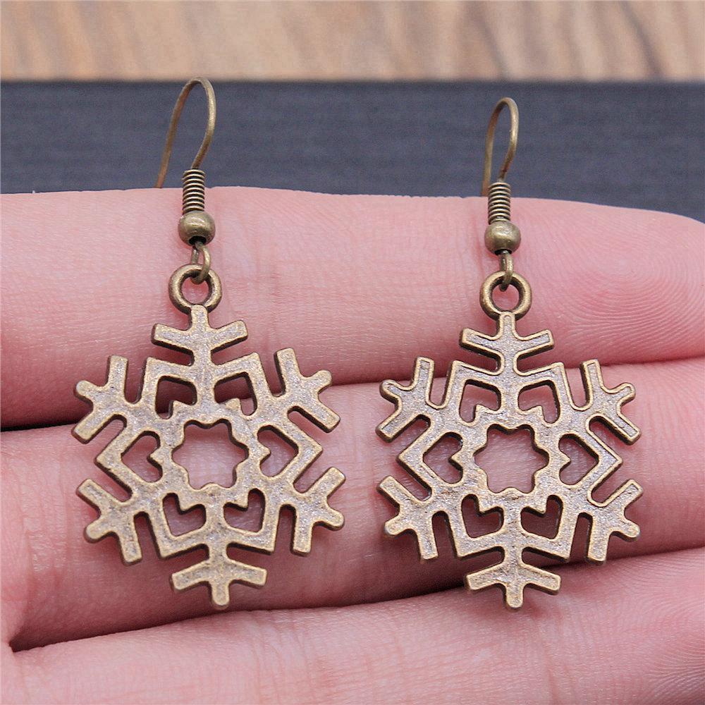 Ohrhänger Sonne Mond Vintage Schmuckzubehör Ohrringgröße 18x19mm QE030