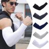 Anti-scottature manica elastica uomo donna Cool Muff taglie forti sport all'aria aperta protezione solare ciclismo manica blocco UV manica senza dita