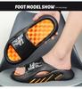 Two-Color Non-Slip Flip-Flops: Trendy Plus Size Beach Slippers for Men & Women