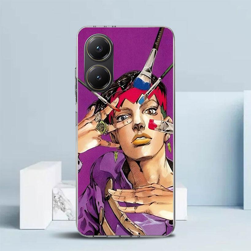 JoJo Adventure Rohan Kishibe Soft Cover for Xiaomi Poco F7 Ultra X7 X6 X5 Pro M7 Phone Case Redmi 15 15C 13 13C 12 12C 10 10C Pr