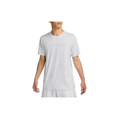 T Shirts Men's Light Gray Crew Neck Moderate Straight Fit DM6410-051