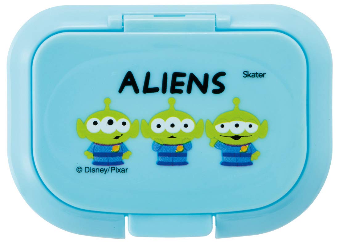 

Skater Antibacterial Wet Wipe Baby Hand Wipe Lid Disney Toy Story Alien Lid, Wipe, Cover, WTL1AG-A