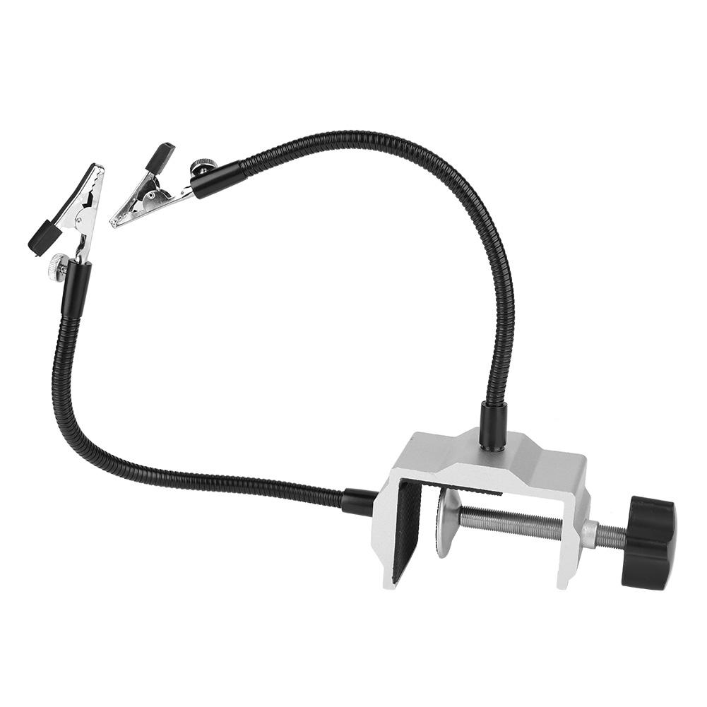 Metal Arm Electric Iron Holder Solder Station Clamp for Soldering PCB
