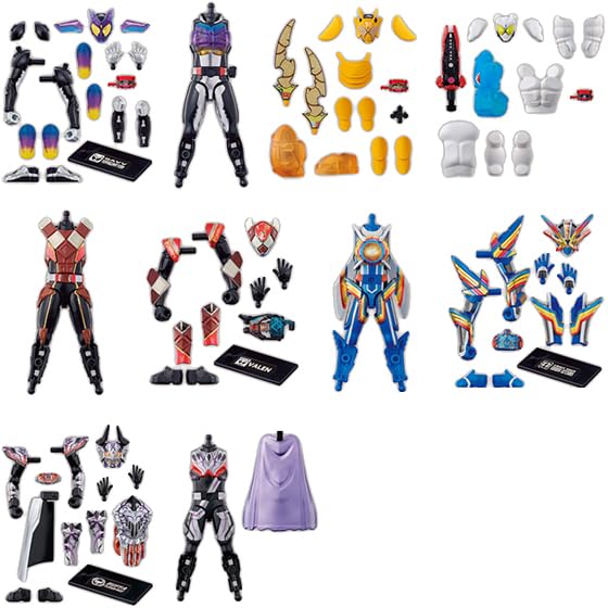 

of 10 Sodo Kamen Rider Gav GV1 Sodo Kamen Rider Gatchard Sodo Kamen Rider Geets sold in a box of 12 [Set types] Feat. & Not pieces.