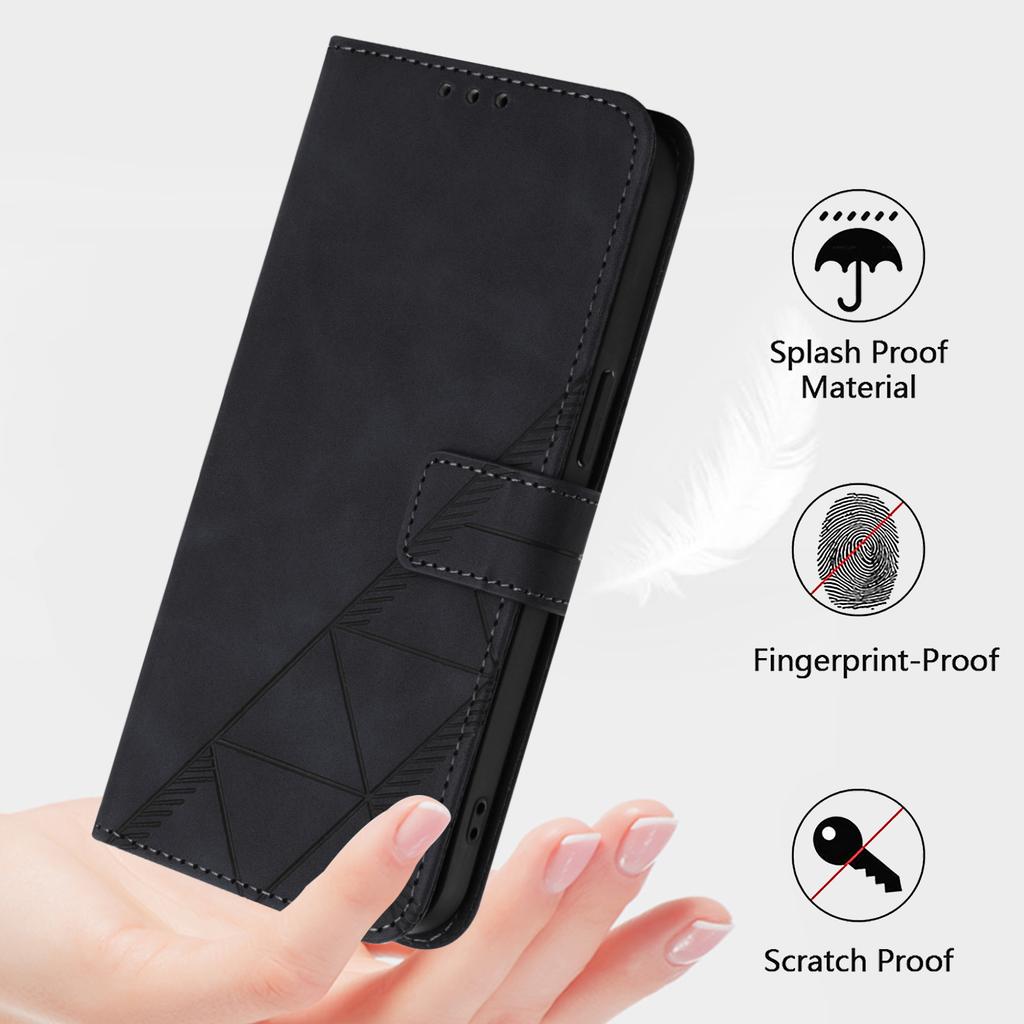 For Nothing Phone (2a) Plus/Phone (2a) Leather Case with Hand Strap Wallet Stand Phone Cover