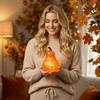 Halloween Glowing Pumpkin Lamp Decoration, Pumpkin Shaped Light for Festive Home Decor
