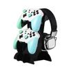 Acrylic Gaming Controller Stand Double-layer Desktop Organizer for PS5/PS4/Xbox/Switch
