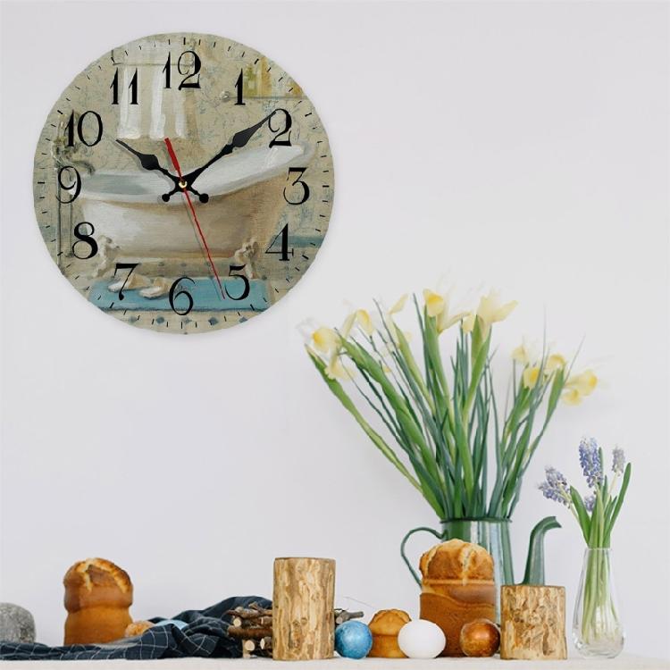 Wall Clock Silents None Ticking Wall Clock Battery Operated Clocks Easy to Read Kitchen/Home/Classroom/School Clock