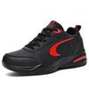 Scarpe calde in cotone velluto pelle, scarpe sportive nere invernali anti-freddo, antiscivolo e resistenti all'usura casual