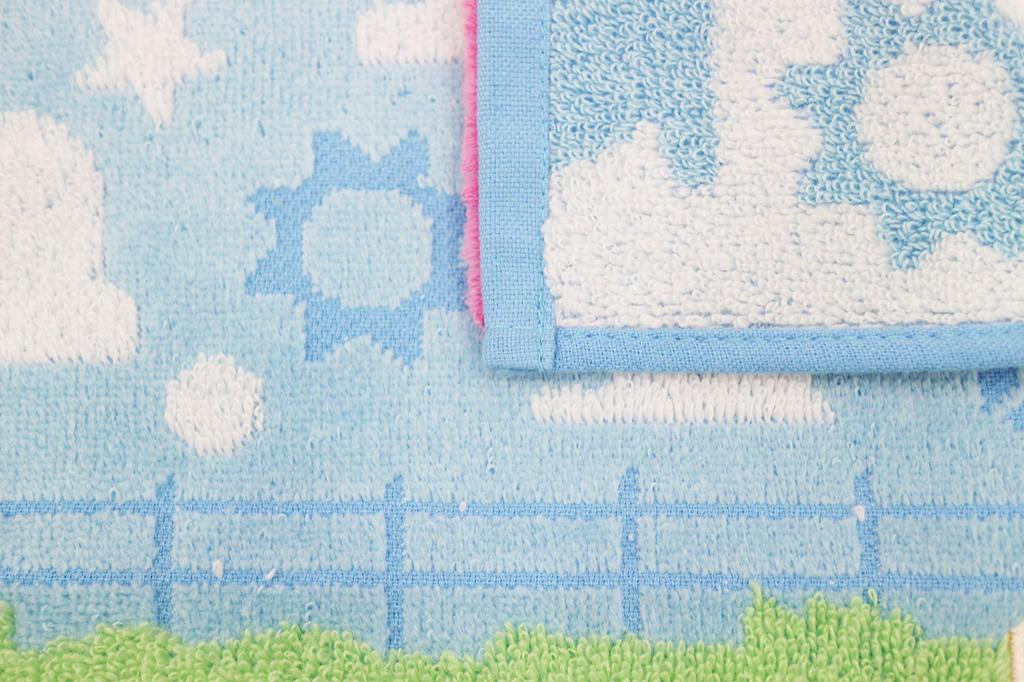 Marushin Mini Disney Toy Story Bo Peep Sheep Flower 2006003400 Towel, Patch, 100% Cotton, 25x25cm,