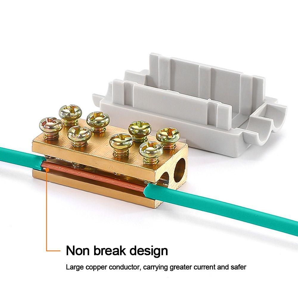 T-type Quick Terminal Block No Disconnection Wire Connector Docking Fast Connector Electrical