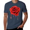 Painting the Roses Red TShirt Plus Size Summer Short Sleeve TShirt