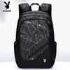 PLAYBOY Travel Backpack, Large Capacity Laptop Bag, Commuter Bag, Black