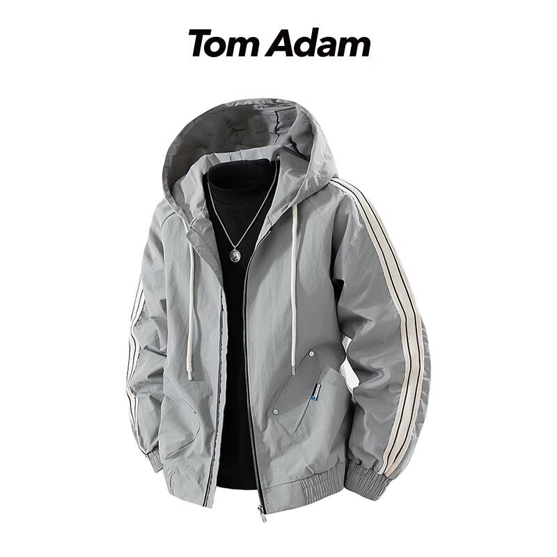 

ТОМ АДАМ 2025 Модная куртка свободного кроя 3XL