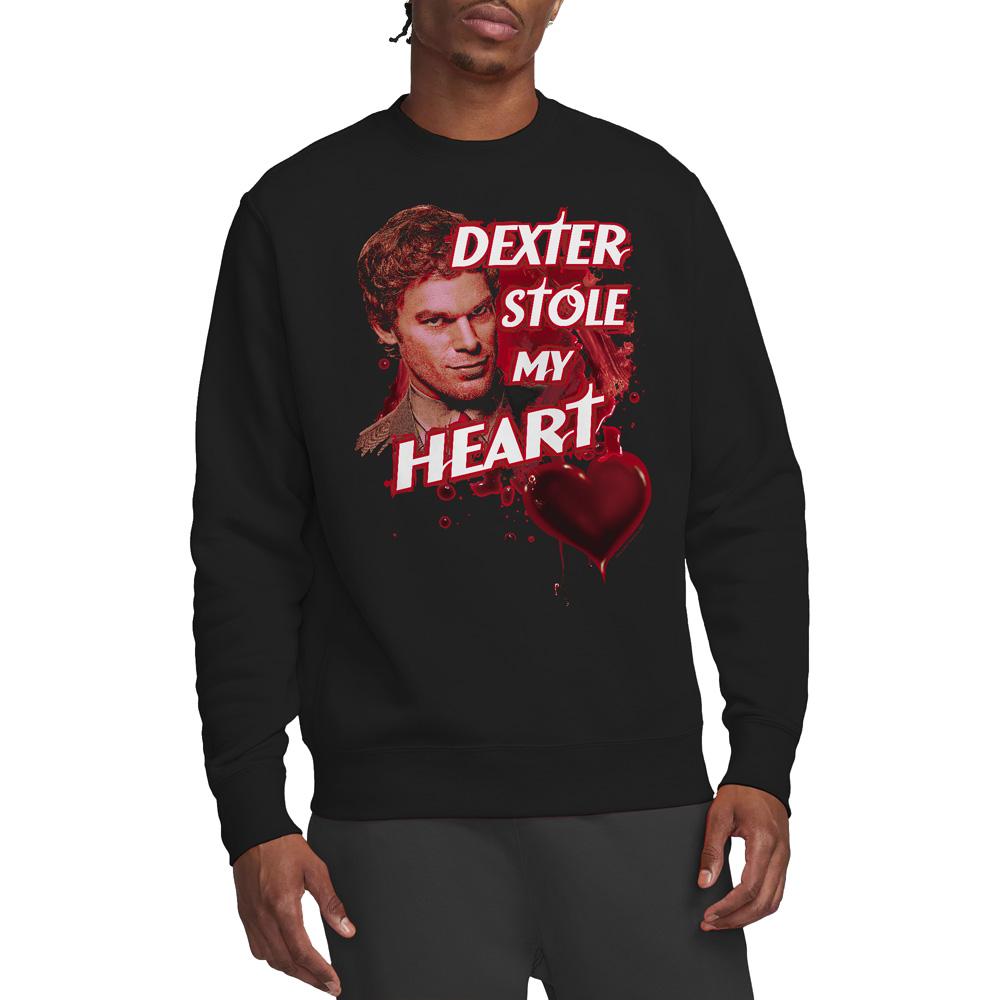 Dexter Unisex Adult Bloody Heart Sweatshirt