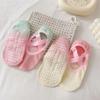 6pairs Patchwork Fitness Yoga Socks Non-Slip Dot Silicone Floor Socks  Anti-Friction
