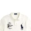 Polo Ralph Lauren FW23 Animal Logo Printed Polo Short Sleeve Shirt Men Tops White 710910565-003