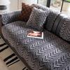 Thicken Alien Plush Sofa Covers For Living Room Winter Warm Sofa Mat Soft Universal Anti-slip Couch Protector Towel Home Decor