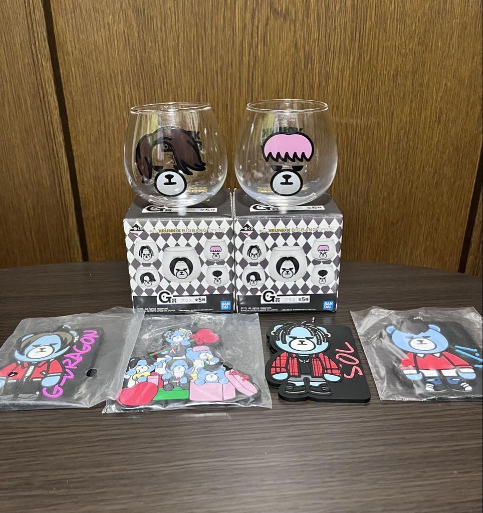 [USED] BIGBANG Ichiban Kuji G Prize 2 Points H Prize 4 Points