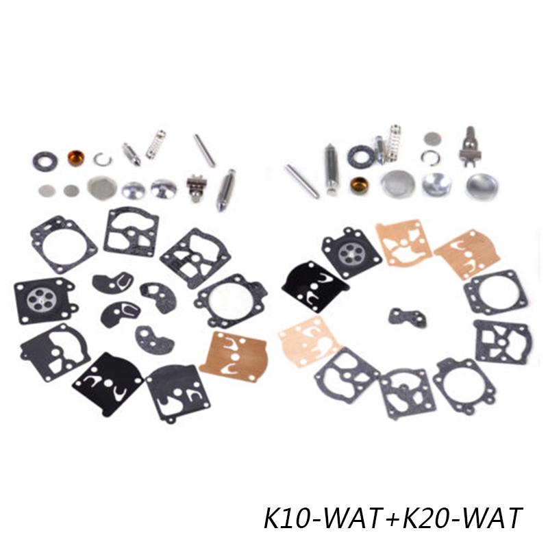 K10 K20-WAT WA//WT Walbro Carb Carburatore Diaframma Guarnizione Kit di riparazione dellago Kit di riparazione