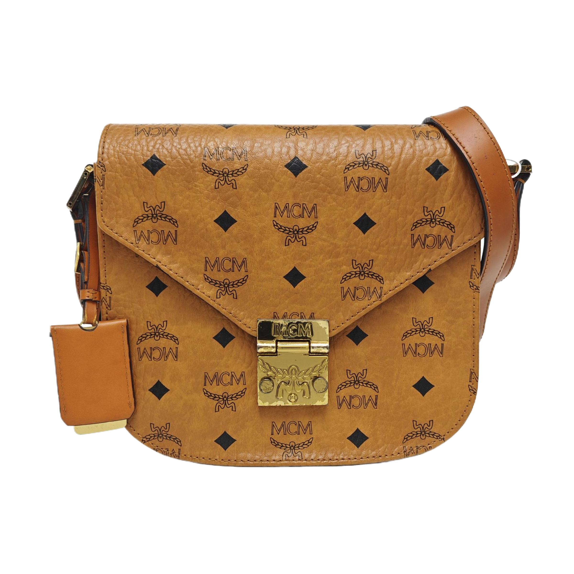 [Pre-Owned] Pasetia Visetos Monogram Coated Canvas Crossbody Bag - Good #1116YAV ONE SIZE