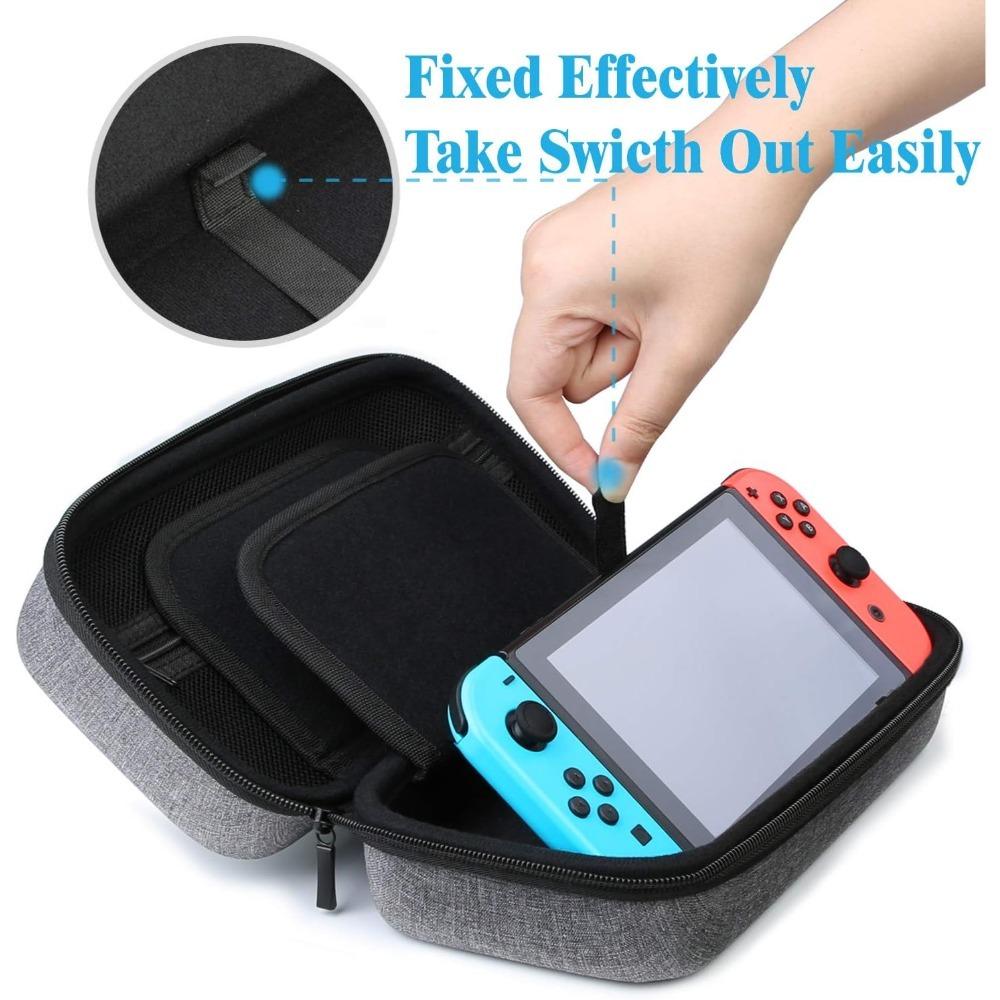 Hülle für Nintendo Switch und Switch OLED Schutz Switch Tragetasche Abdeckung für Nintendo Switch Konsole und Zubehör