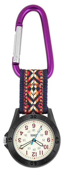 

Sun Flame J-Axis Carabiner, Glow-in-the-Dark, Easy to See, Purple, CF2D0025-PU