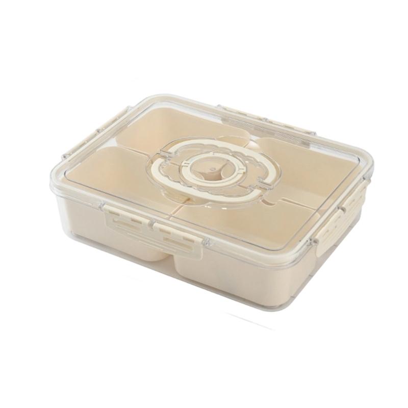 Leakproof Stackable Kitchen Containers Sturdy Plastic for Refrigerator and Freezer Use