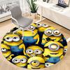 1pc Minions Office Round Area Rug, Under Office Chairs Bedroom Living Room Home Decor, Room Deco, Available in Various Sizes156