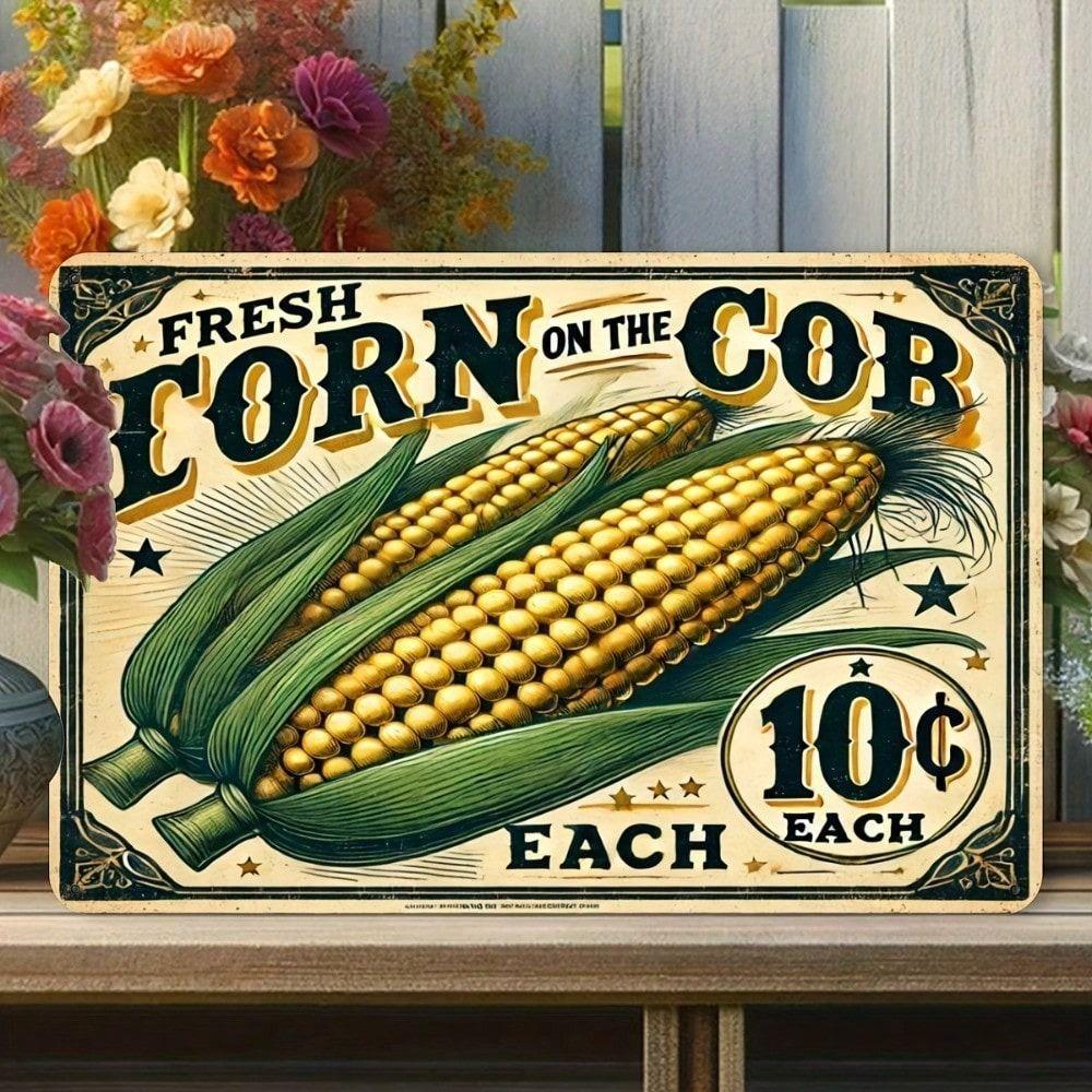 Metal Tin Sign Art 20x30cm Wall Decor Vintage Craft Painting