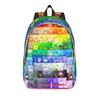 BFDI Cartoon Rucksack für Männer Frauen Mode High School Business Daypack Laptop Computer Leinwandtaschen Langlebig