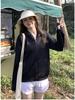 Women's 2025 Ice Silk Sun Protection Cardigan - Breathable, Loose, Anti-UV, Summer Jacket