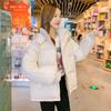 2025 Winter New Cotton Clothes Women's Short Korean Loose Hooded Down Cotton Jacket Thickened Padded Jacket Bread Jacket