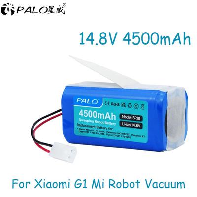 14.4V 4500mAh Replacement Battery for Xiaomi G1 Mi Robot Vacuum Mop Essential MJSTG1 SKV4136GL R30 R35 Robot Vacuum Cleaner