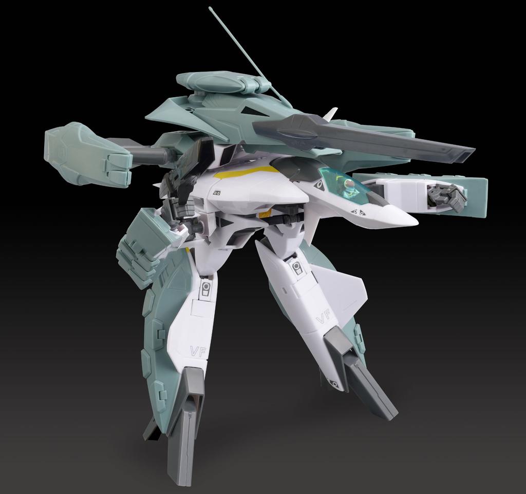 Super Dimension Fortress Macross II Variable Valkyrie II with SAP Fairy Leader Unit Distribution Limited Edition Total height 410mm ABS painted