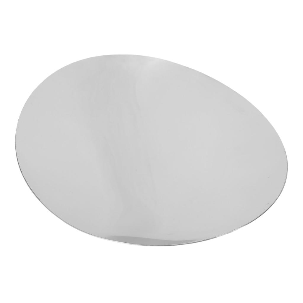 Metal Serving Tray 304 Stainless Steel Modern Luxury Dessert Platter Fruit Tray for Coffee Table Home Decor Silver L
