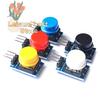 5Pcs Big Button Tactile Switch Module with Dust Cover, High-Level Output for Arduino & Electronics Projects