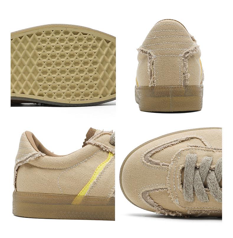 Desert Dune Retro Herren Canvas Sneaker - Leichte, Weichsohlen-Freizeitsportschuhe für den Sommer.