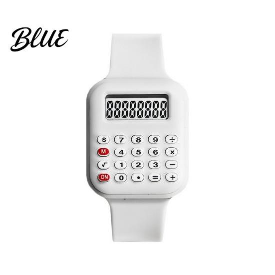 Präzise Zeit Elektronische Uhr Rechner Digitaler Bildschirm Display Schüler Armbanduhr