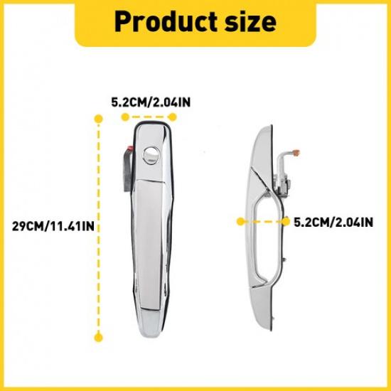 For Tahoe Chevy GMC Sierra Yukon Denali Front 07-13 Right Left Side Door Handle