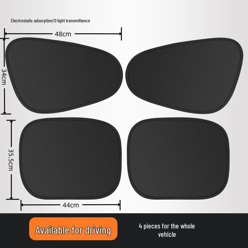 Car Sunshade Curtains: Window Privacy & Heat Insulation for Side Windows (2025 Model)