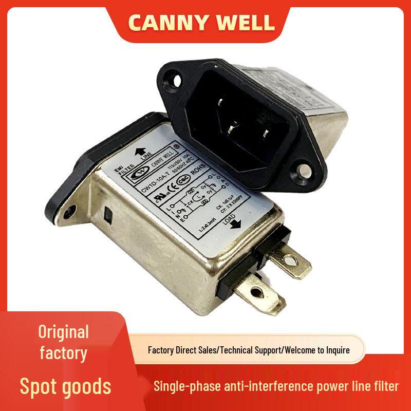 

Розетка мережевого фільтра з захистом від перешкод 220 В змінного струму: CW1D-06A-T / CW1D-10A-T CW1D-10A-T