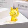 Creative Citrine Figurine Ornaments Crystal Mini Miniature Figure  Car Interior Ornament