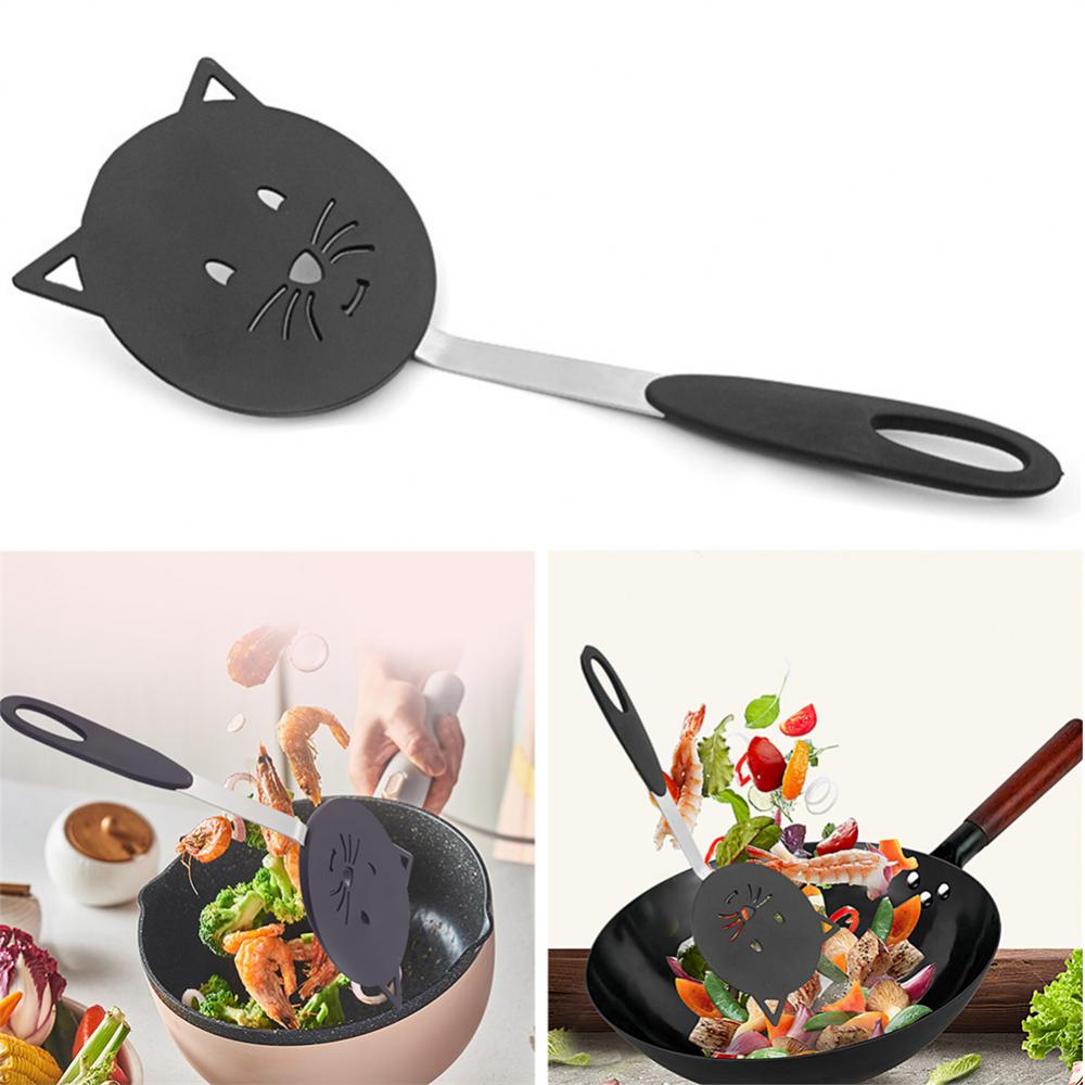 Utensils Beef Meat Egg Kitchen Scraper Egg Fish Frying Pan Scoop Fried Shovel Kitchen Spatula Soup Spoon Colander Heat Resistant