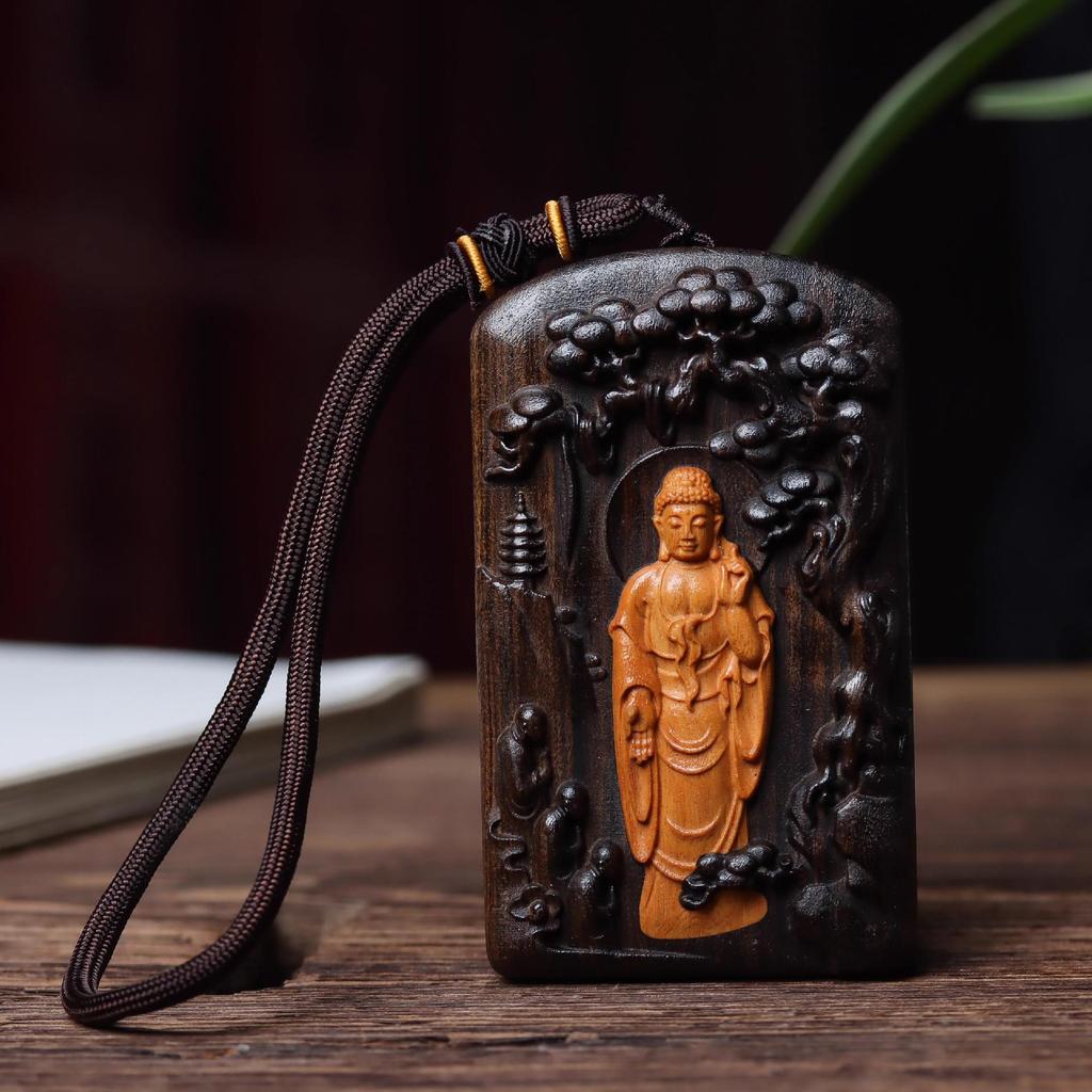 Chengui Zhao Gongming Martial God of Wealth Pendant Necklace – Five Ways God of Wealth Design for Men and Women