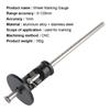 Blade Scribing Tools New High Precision Drawing Mortise Marking Gauge Carpentry Parallel Line Woodworking Scriber Wheel Marking Gauge