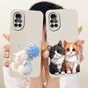 Cute Printed Phone Case For Huawei Nova 8 8i Soft Silicone Shockproof Cases For Huawei Nova8 Nova8i Covers Bumpers