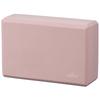 IRONMAN CLUB Yoga Block, Light Pink, IMC-177LP, 9.8 X 6.2 X 3.7 Inches (23 X 15 X 7.5 Cm), Non-Slip, Lightweight