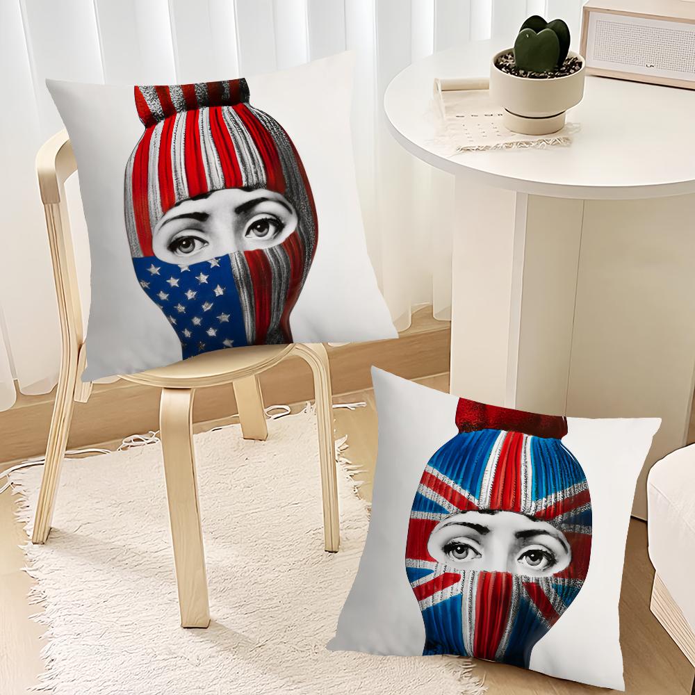 Artă Estetică F-Fornasetti Lux Gstaad Pernă Cameră de Zi Tăblie Pat Dormitor Birou Pernă Pernă Canapea Timp de Siestă Față de Pernă